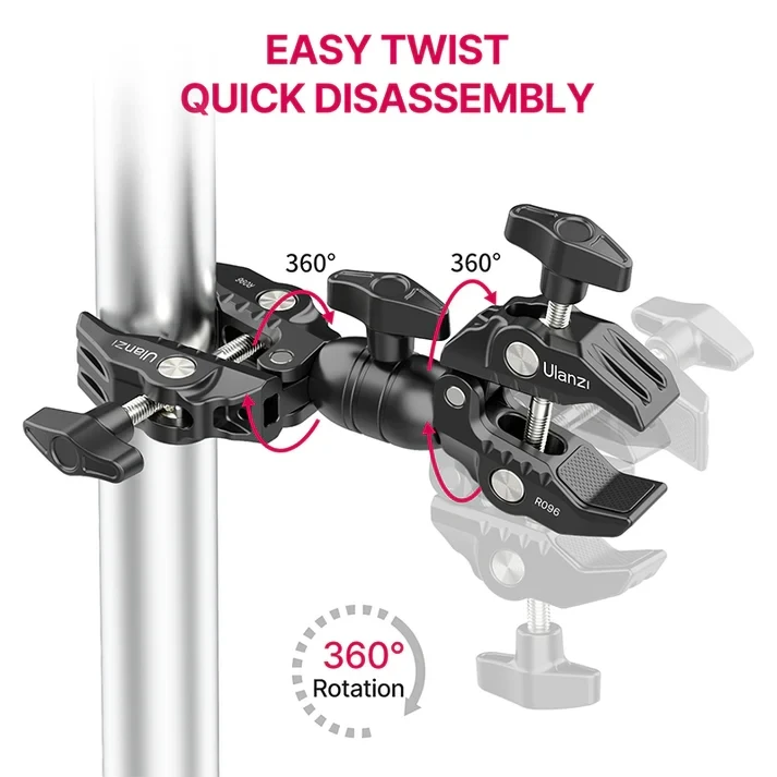 Ulanzi R096 Double Super Clamp