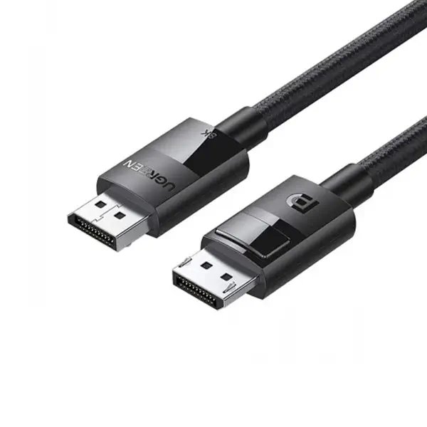 UGREEN DP114 (80393) DP 1.4 Male to Male Plastic Case Braided Cable 3M