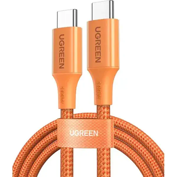 UGREEN L502 (95493) 100W USB-C to USB-C PD Fast Charging Braided Cable - 1m