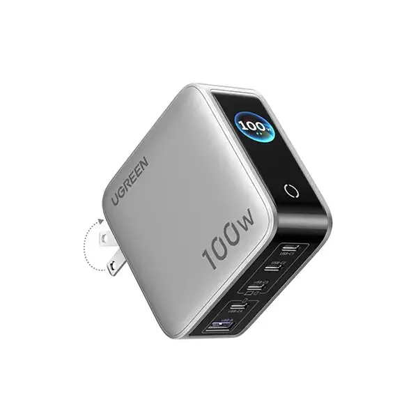 UGREEN X773 (65619B) 100W Smart Display 5-Port GaN Fast Charger - US