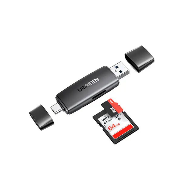 UGREEN CM304 (80191) 2-IN-1 Multifunction Card Reader