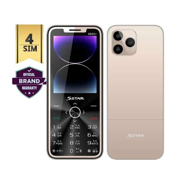5 Star BD50+ 4-SIM Feature Phone