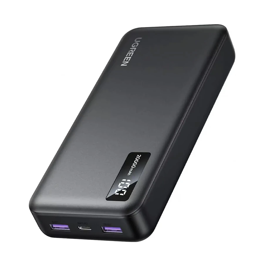 Ugreen PB312 (25683) 20000mAh Black 20W Power Bank with Digital Display