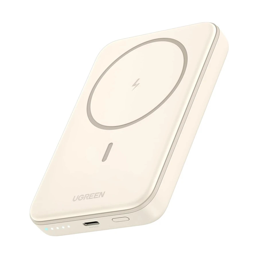 Ugreen PB561 10000mAh Off-White 20W MagSafe Qi Wireless Power Bank