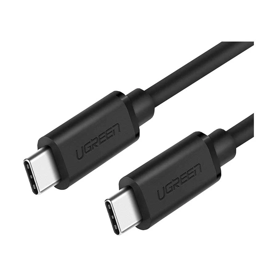 Ugreen US286 (50997) USB Type-C Male to Male, 1 Meter, Black Charging & Data Cable