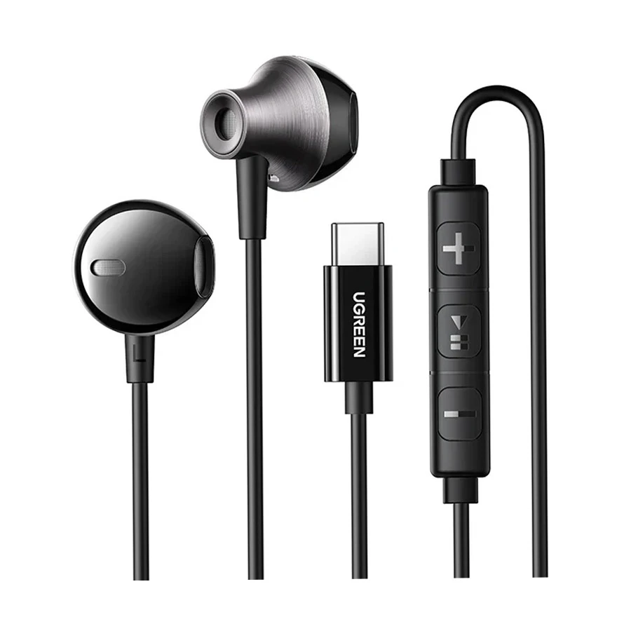Ugreen EP106 Black Wired Type C In-Ear Earphone